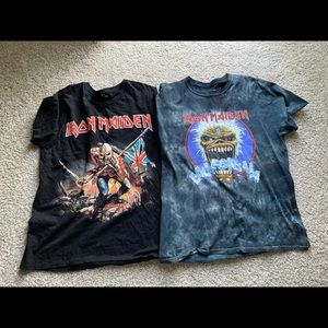 2 Iron Madden Band Tees